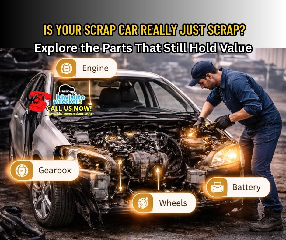 Hidden Value in Scrap Cars: What Parts Are Still Worth Something?