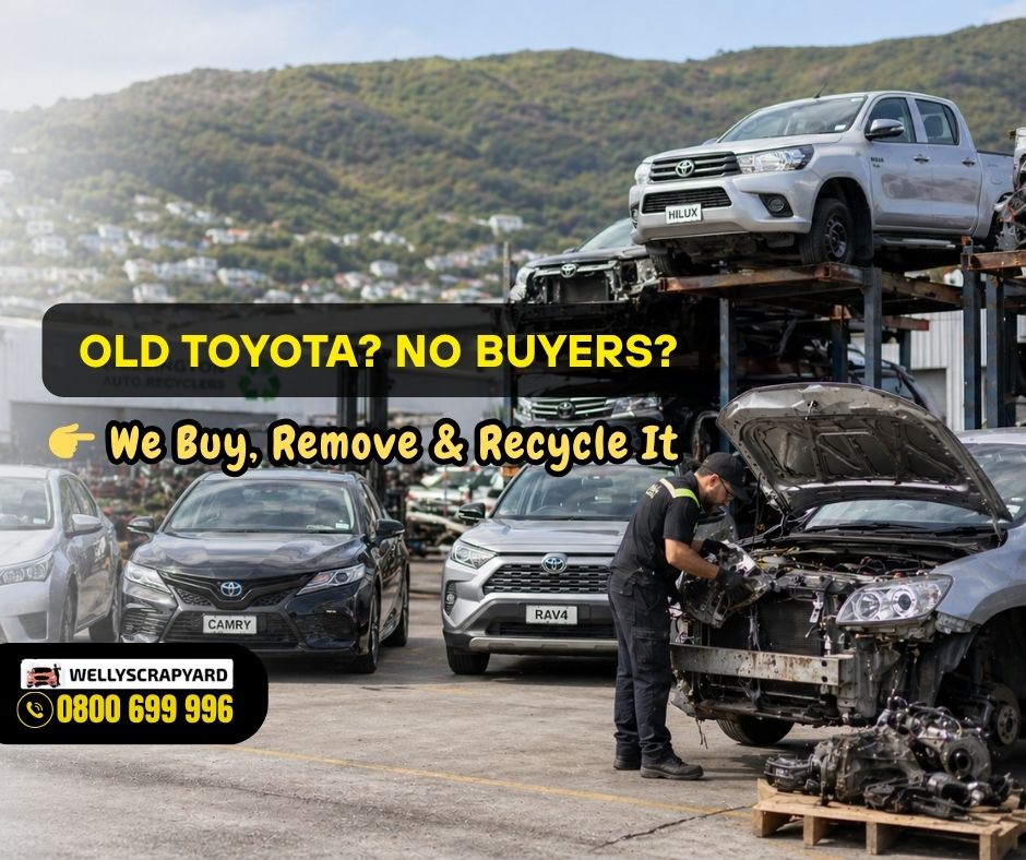 Popular Toyota Models We Buy and Recycle in Wellington